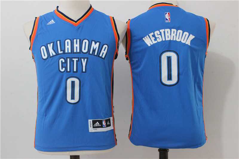 Youth Oklahoma City Thunder #0 Russell Westbrook Blue Swingman Jersey,We sell and wholesale Youth Oklahoma City Thunder #0 Russell Westbrook Blue Swingman Jersey on line form chian!